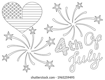 Usa coloring page images stock photos d objects vectors