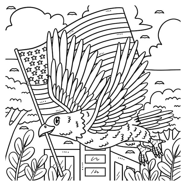 United states coloring page images