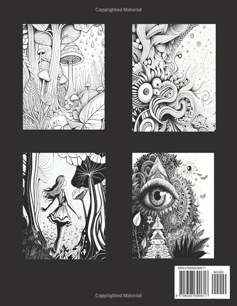 The psychedelic coloring book for adults part