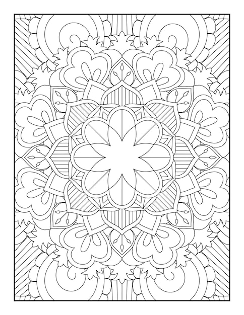 Page coloring book page psychedelic images