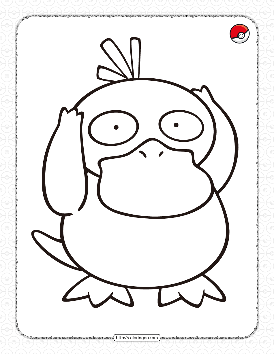 Pokemon psyduck coloring pages pikachu coloring page pokemon coloring pages pokemon mewtwo