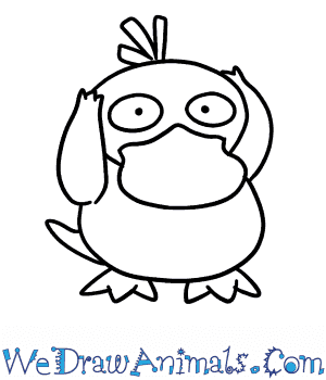 How to draw psyduck pokemon