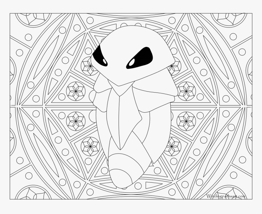 Psyduck pokemon coloring pages hd png download transparent png image