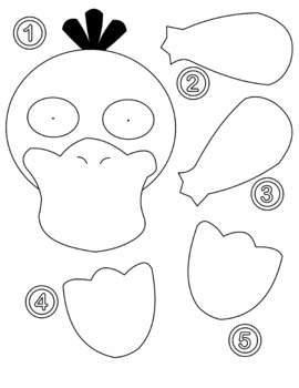 Pokemon art activity psyduck edition by santanas stem shop tpt
