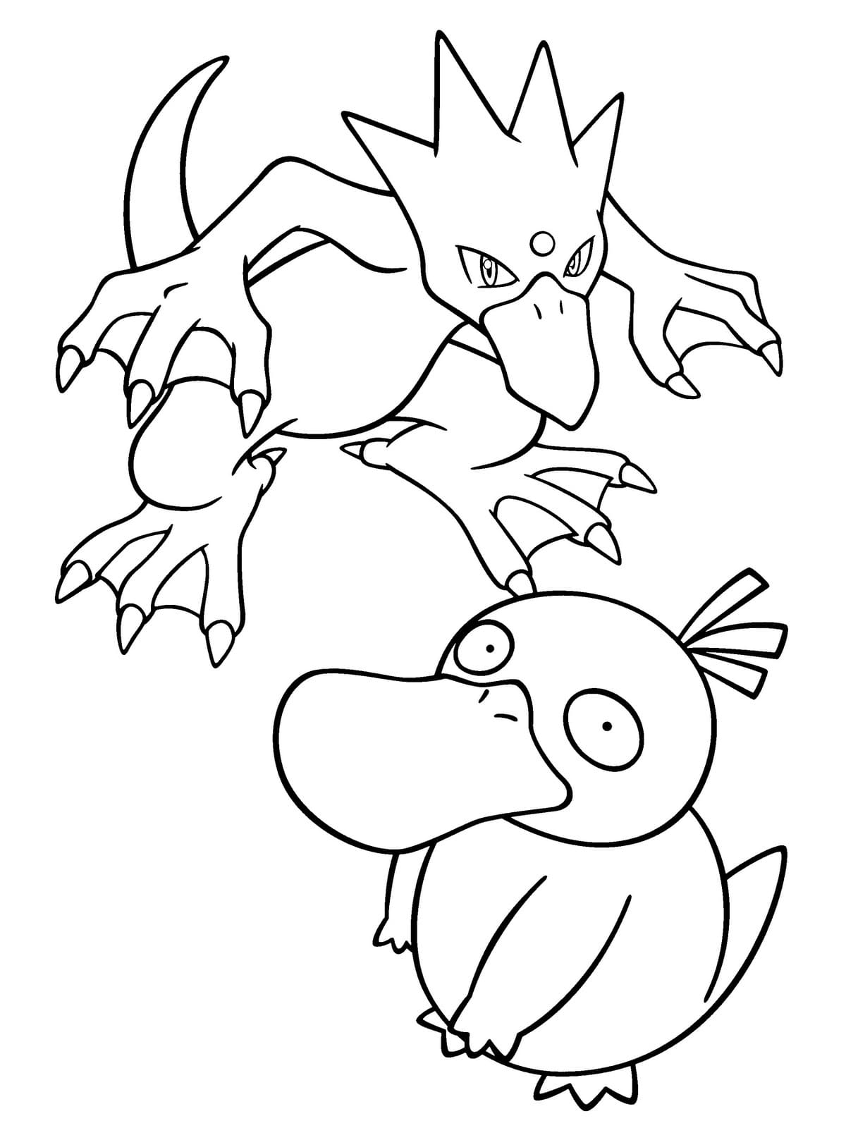 Pokemon coloring pages