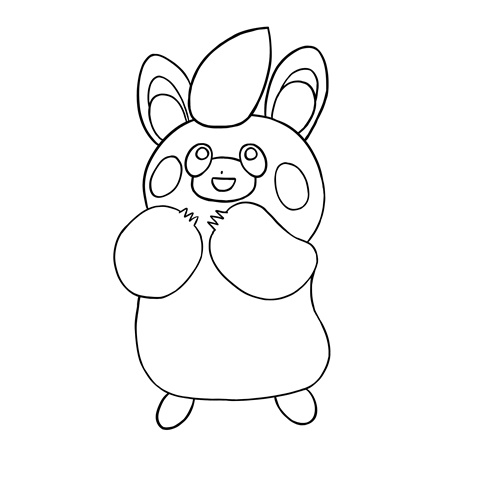 Psyduck coloring page