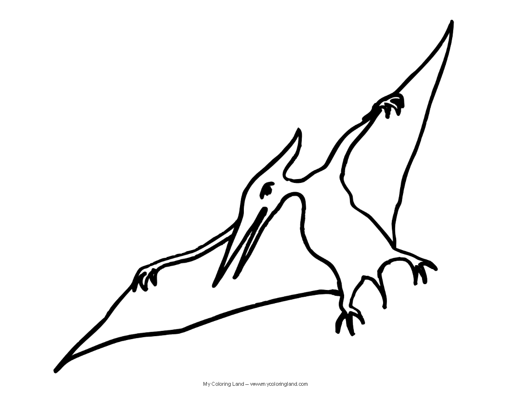 Cute dinosaur coloring