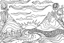 Coloring page images