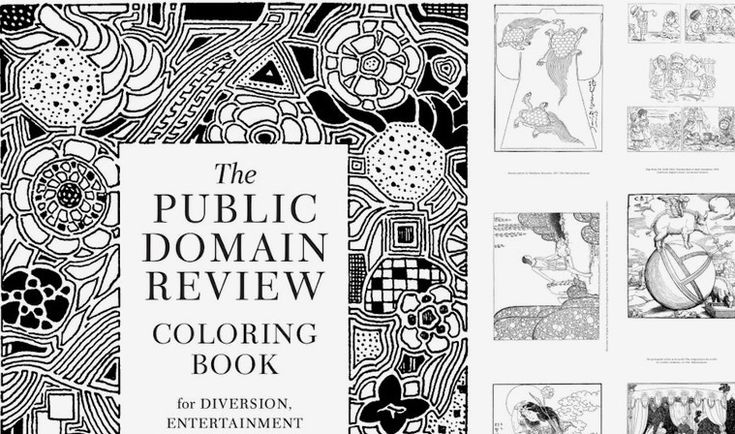 Announcing the pdr colouring book free to download and print off at home â the public domain review coloring books books book of life