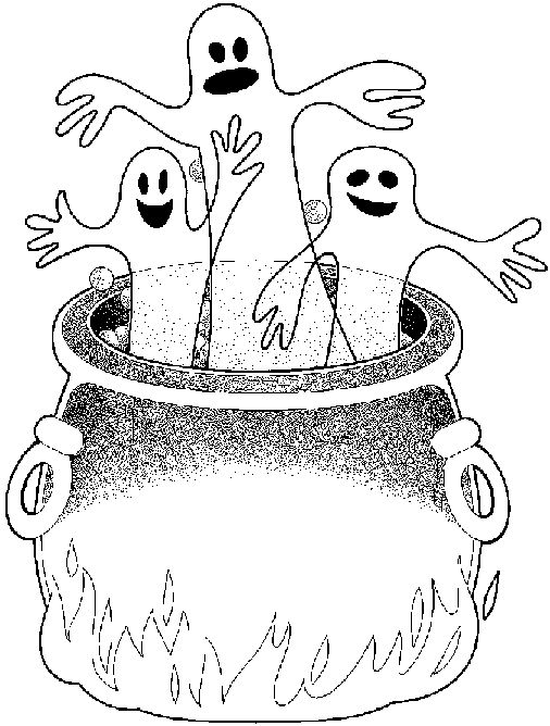 Free witches cauldron clipart