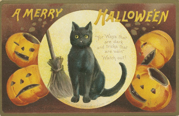 Halloween postcards ca â â the public domain review