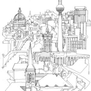 Berlin coloring pages printable for free download