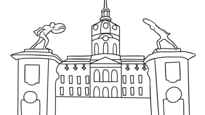 Berlin coloring pages