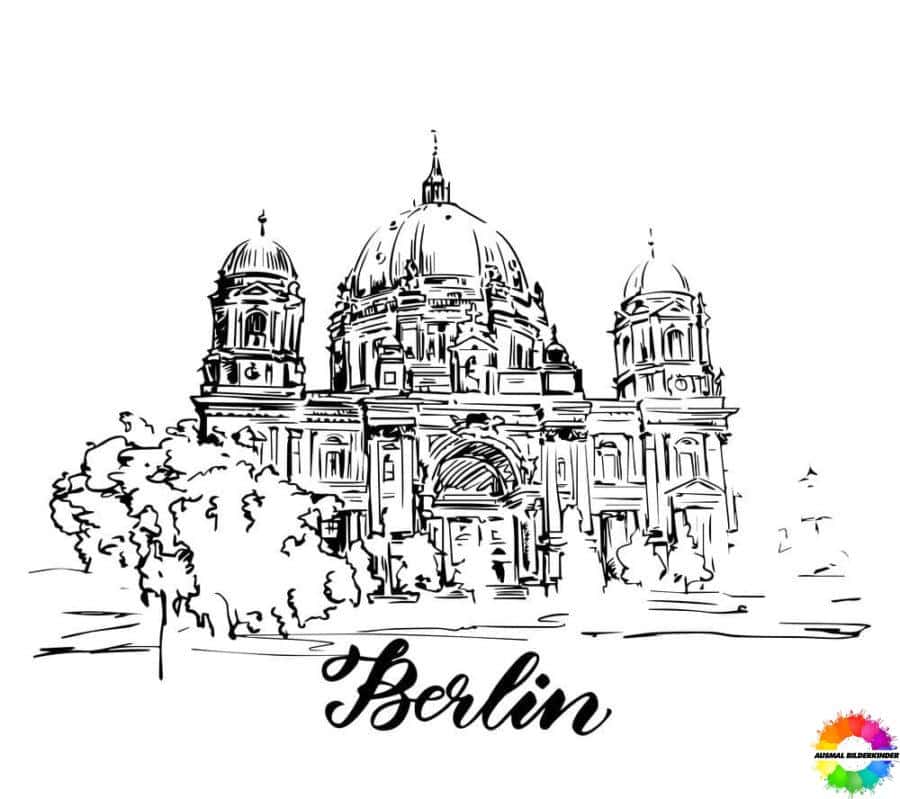 Berlin coloring pages