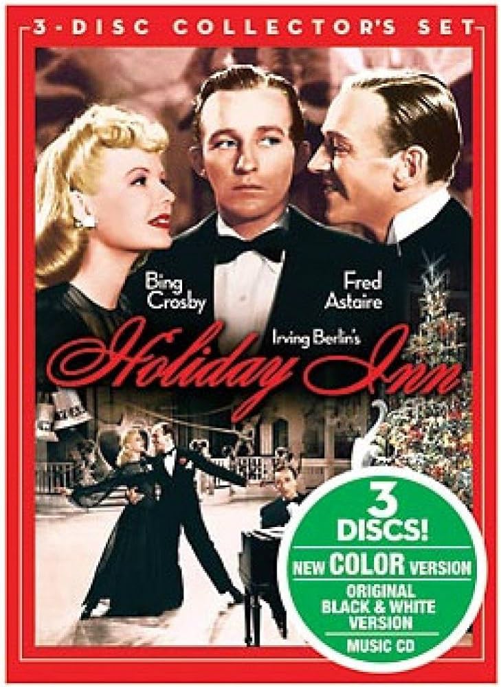 Holiday inn bing crosby fred astaire marjorie reynolds virginia dale shelby bacon louise beavers leon belasco james bell karin irving bacon june ealey judith gibson lynda grey oscar g hendrian