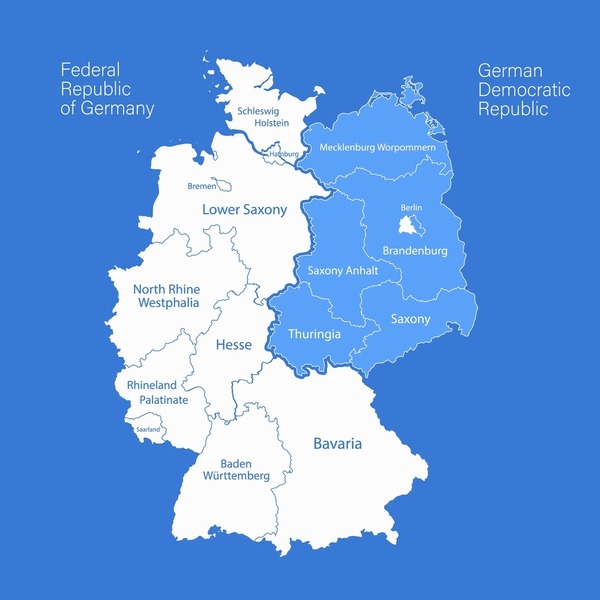 Berlin wall map royalty