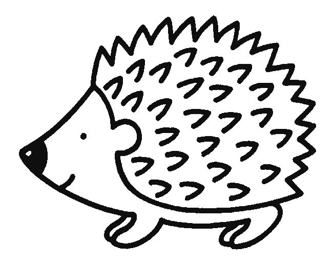 Puerco espãn hedgehog craft coloring pages coloring pages for kids