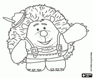 El erizo mr pricklepants para colorear pintar e imprimir juegos para colorear toy story para colorear libro de color