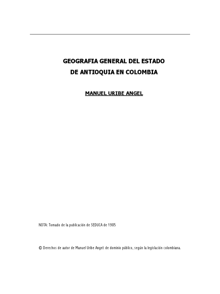 Geo gral ant pdf and ecuador