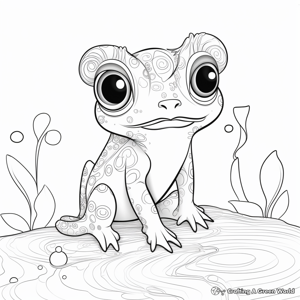Coqui coloring pages
