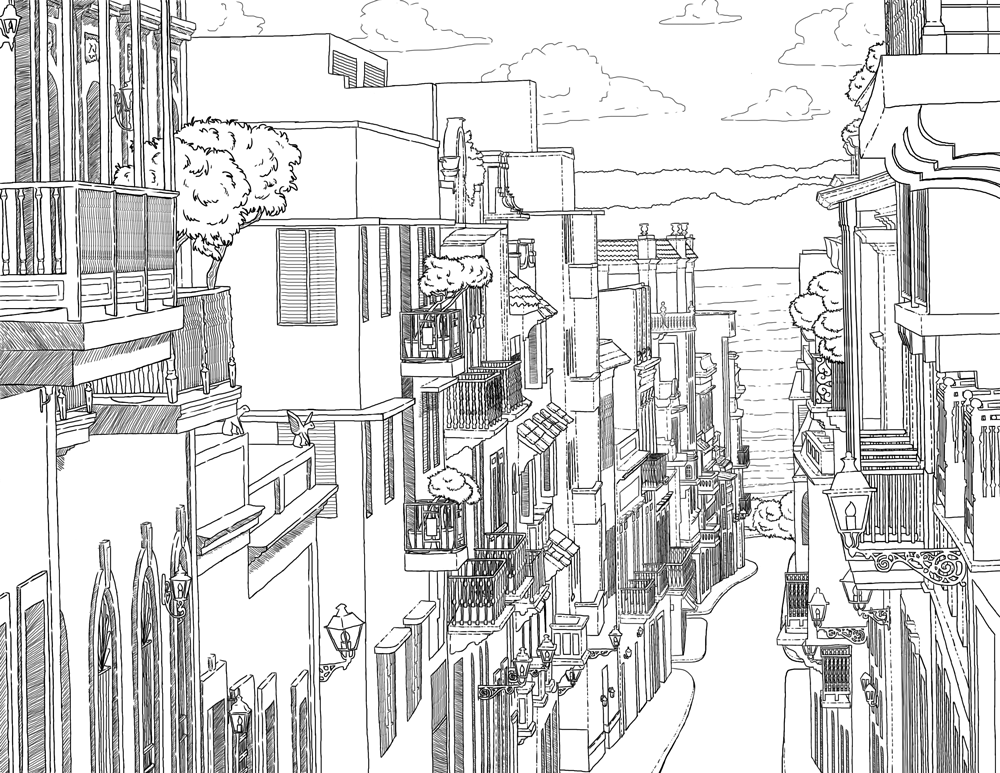Puerto rico coloring book â victoria cano