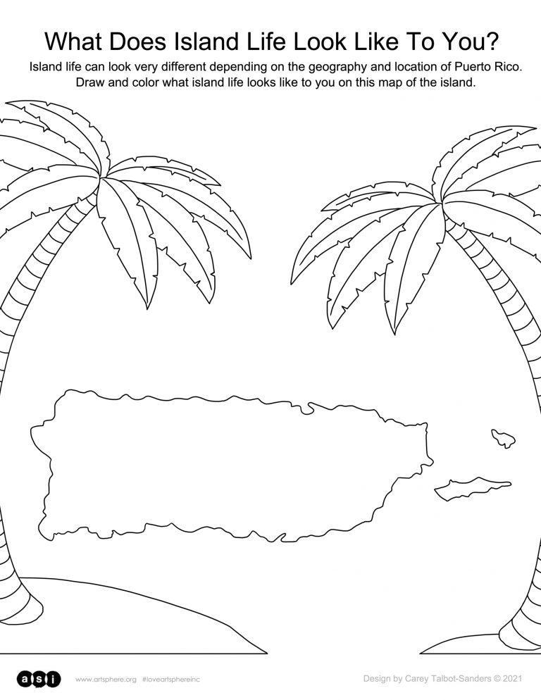 Island life handout art sphere inc