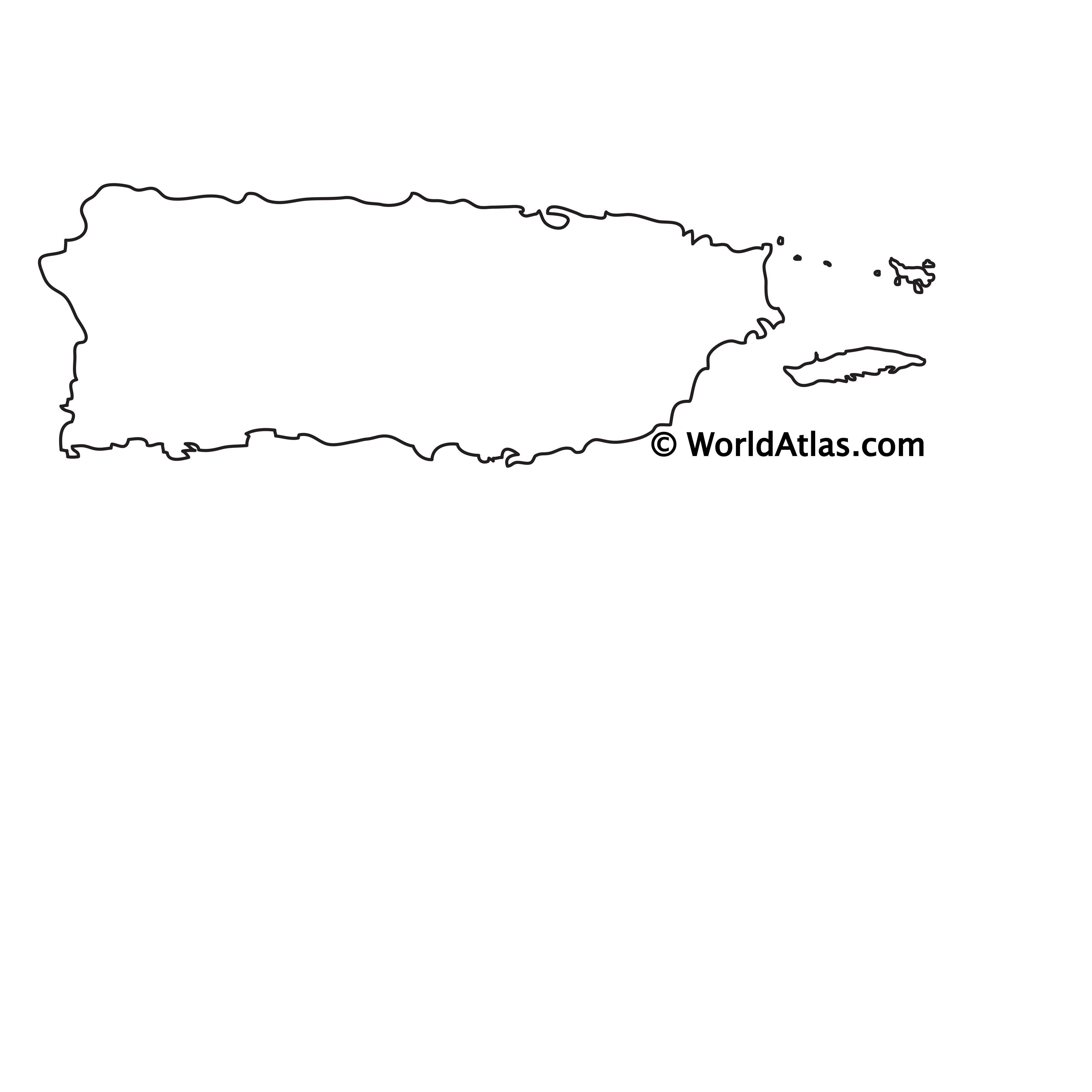 Puerto rico maps facts