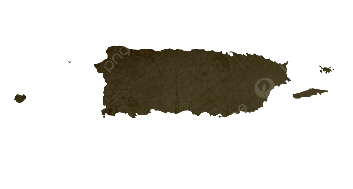 Dark silhouetted map of puerto rico symbol symbol dark color clipping path png transparent image and clipart for free download
