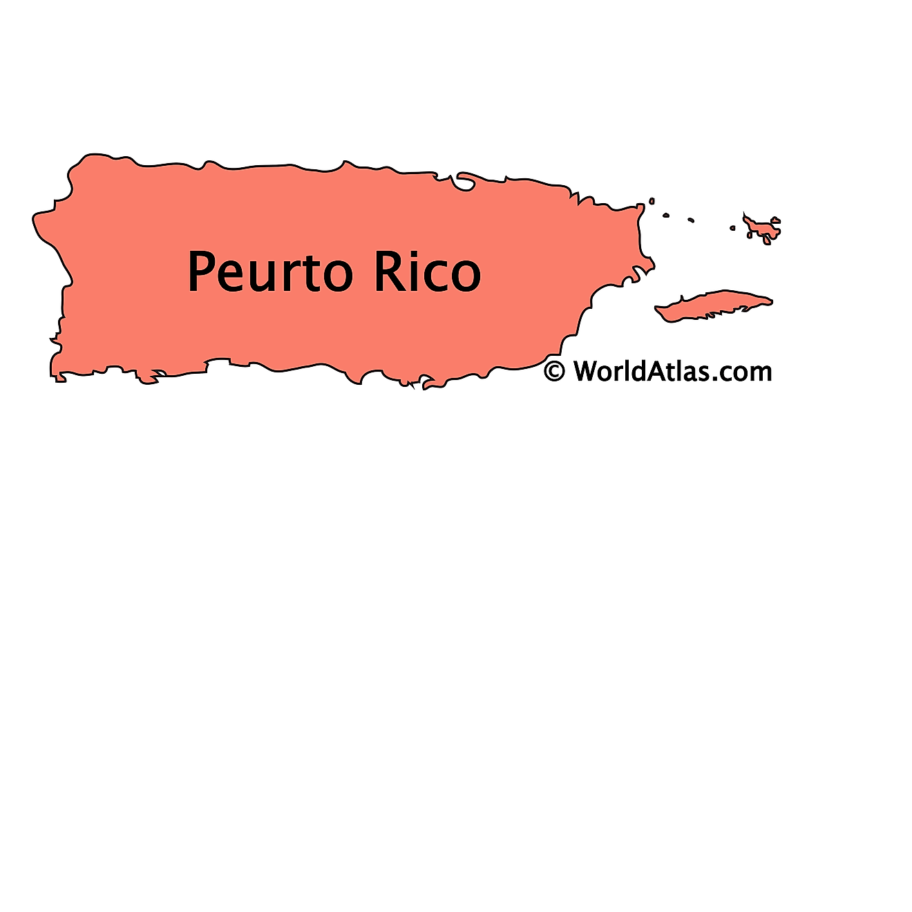 Puerto rico maps facts