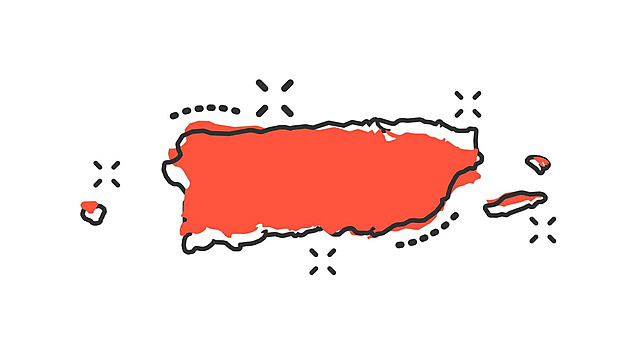 Puerto rico map png transparent images free download vector files