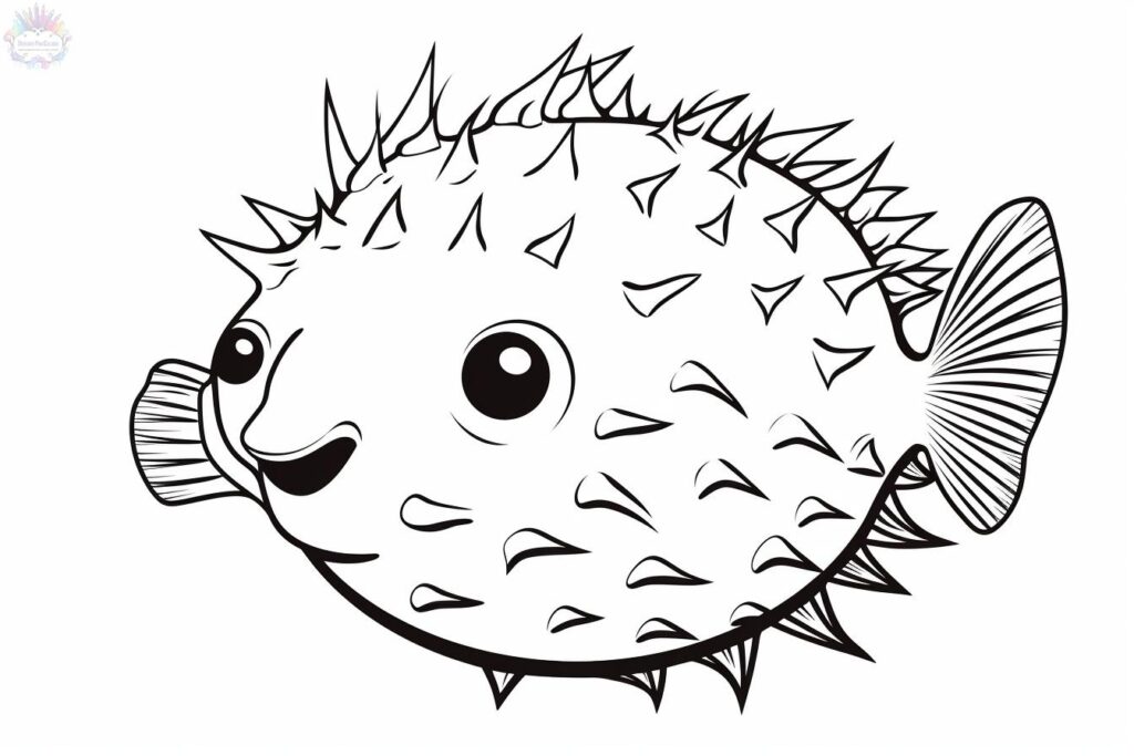 Fish coloring pages
