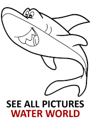 Puffer fish coloring page for kids