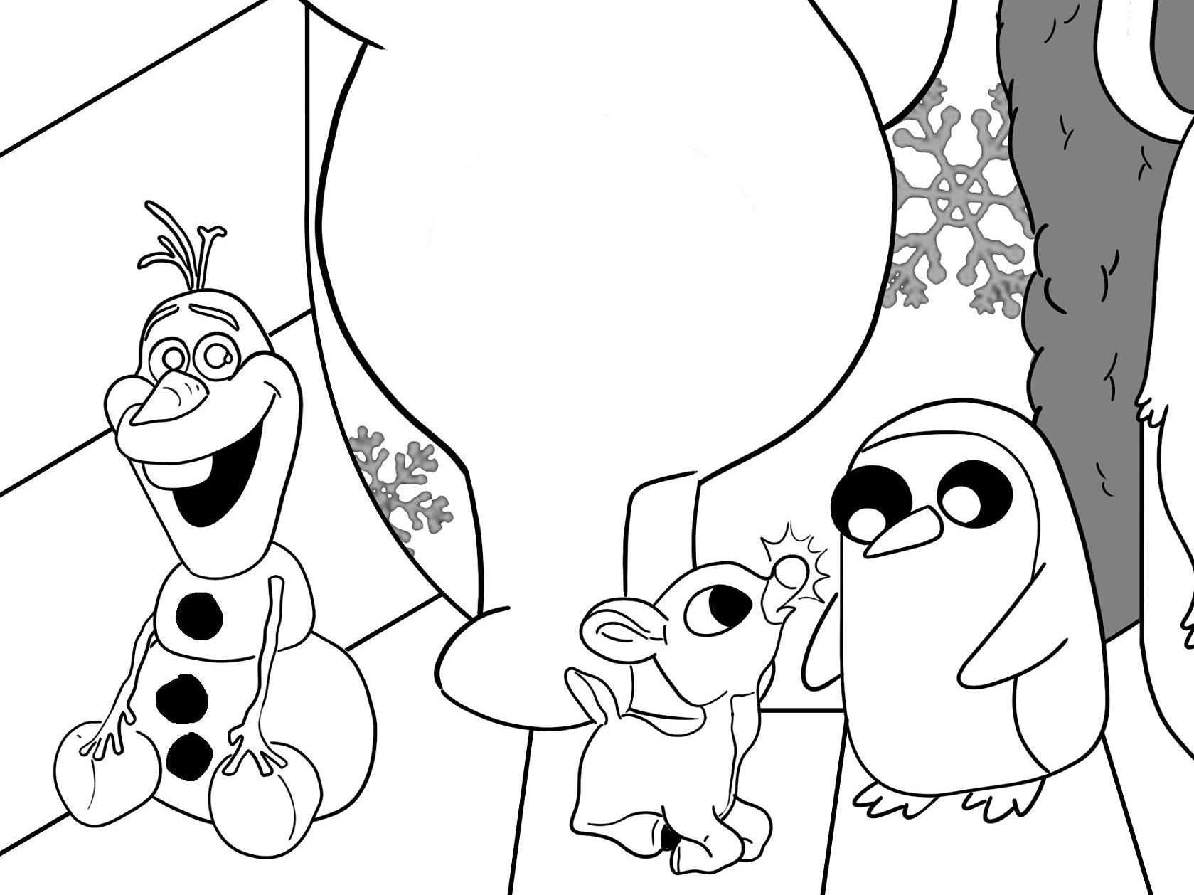 Nostalgic coloring pages let it snow download now