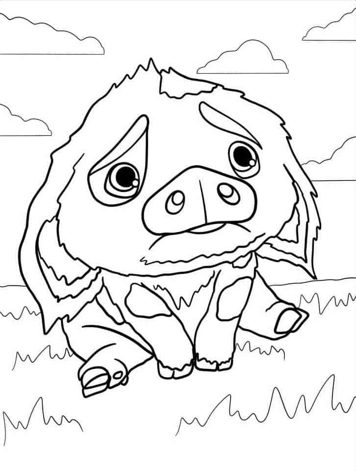 Moana coloring pages by coloringpageswk on