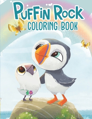Puffin rock coloring book a cool coloring book for fans of puffin rock lot of designs to color relax and relieve stress great gift for puffin
