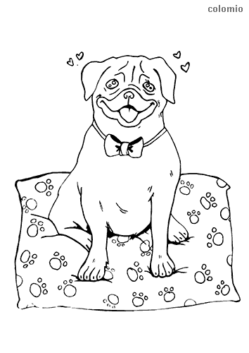 Dogs coloring pages free printable dog coloring sheets