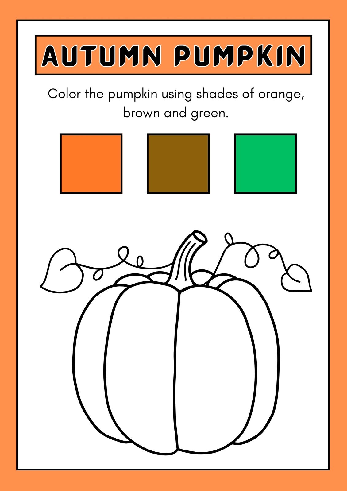 Customize autumn worksheet templates online