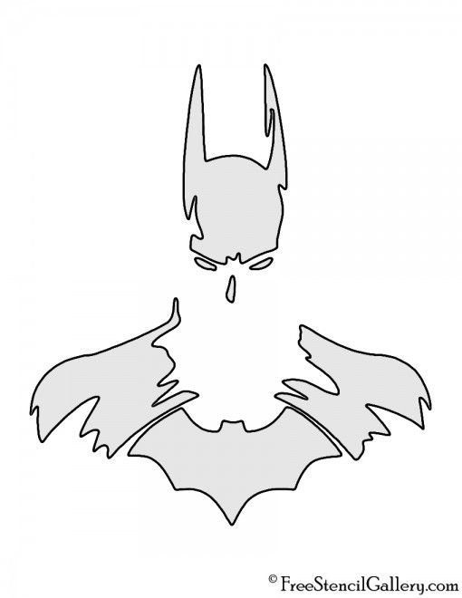 Batman stencil batman pumpkin carving batman pumpkin stencil batman pumpkin