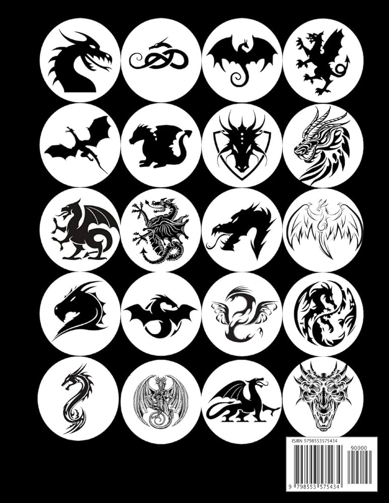 Dragon pumpkin carving stencils dragon patterns including medieval ornate fire