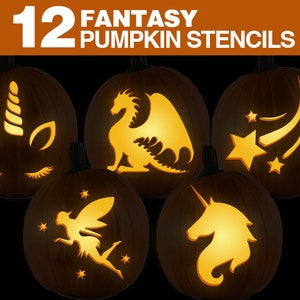 Pumpkin dragon carving