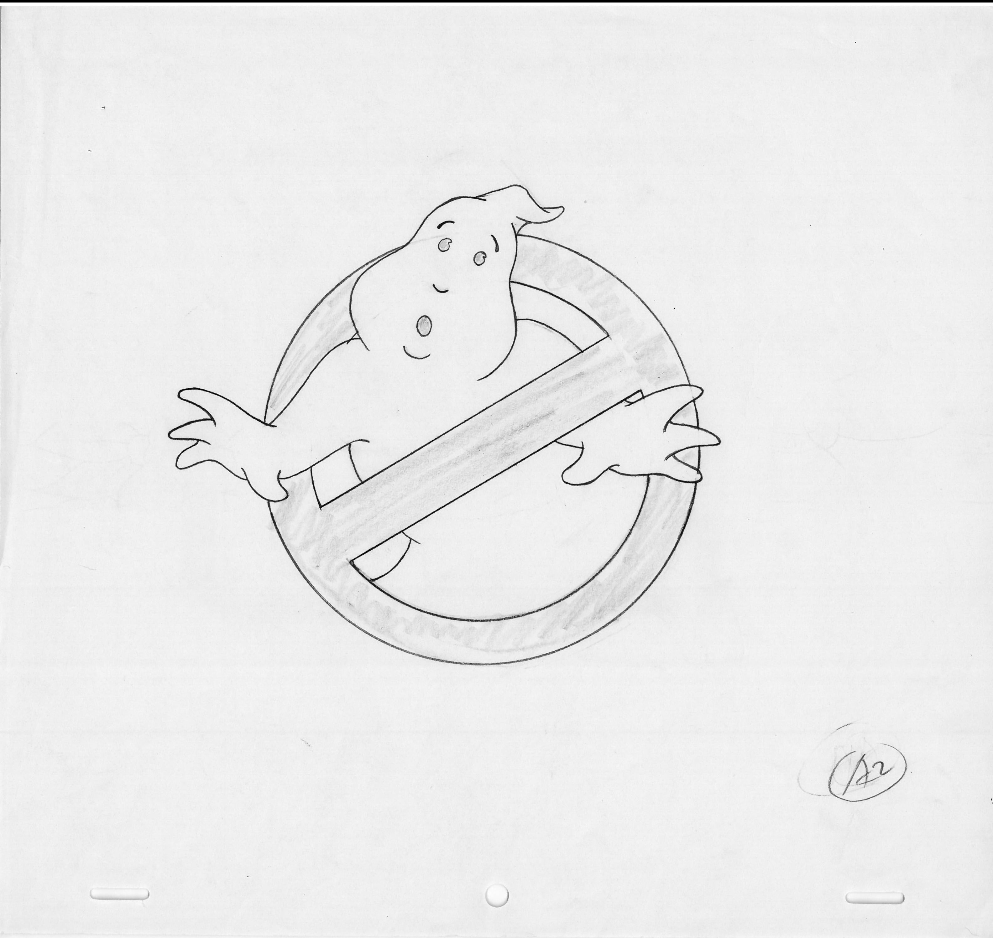 The real ghostbusters s original production drawing ecto