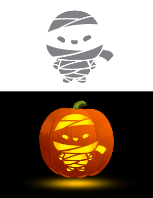 Free printable monster pumpkin stencils