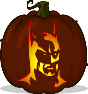 Pumpkin carving patterns and stencils