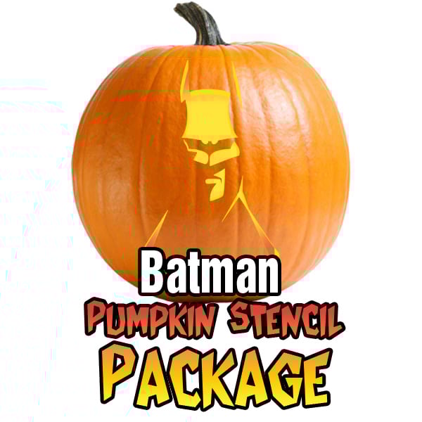 Batman pumpkin carving package