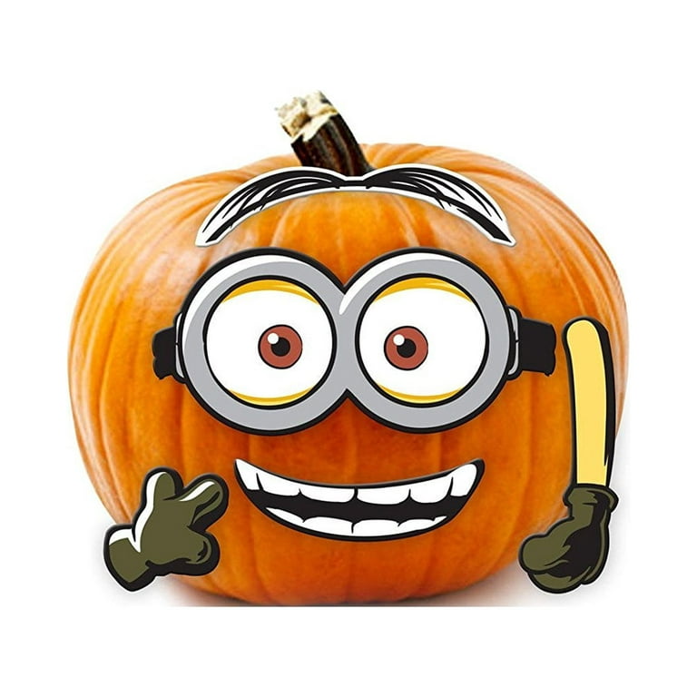 Despicable me minion halloween pumpkin decorating kit pc