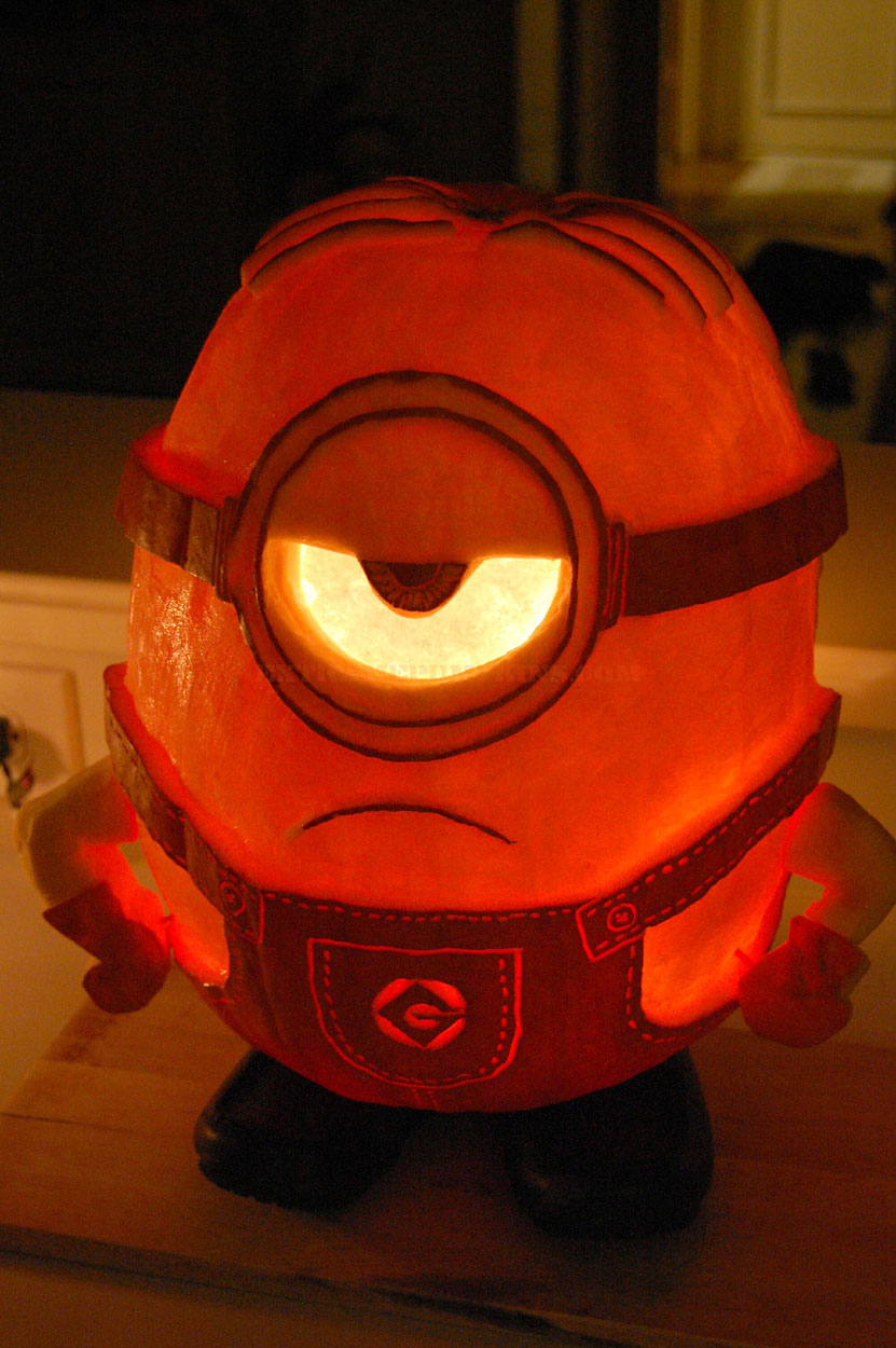The best minion pumpkin of the year