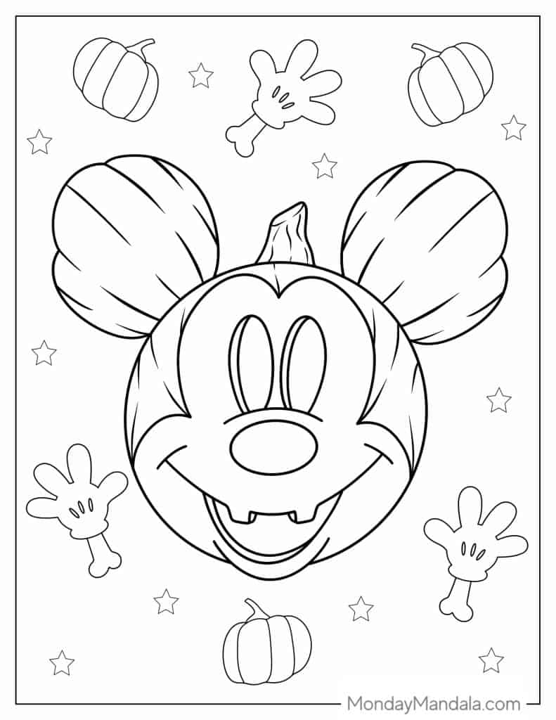 Pumpkin coloring pages free pdf printables