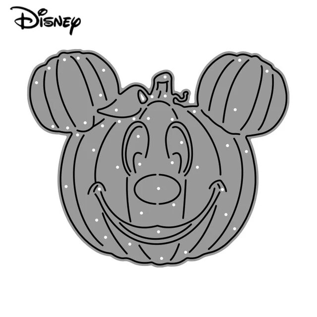 Halloween pumpkin metal cutting dies disney mickey mouse dies stencils for diy scrapbooking photo embossing paper card new