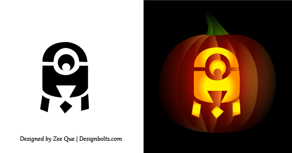 Minion pumpkin jack o lantern stencils carving pattern templates funny halloween day quotesimagespoemsmessagesmemes