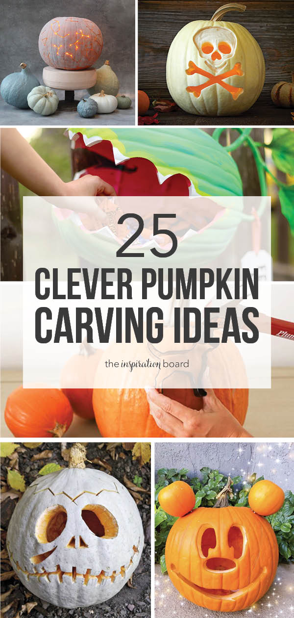 Clever pumpkin carving ideas